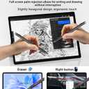 Surface Pencil - Stylus for Surface Pro 12/11/10/X/9/8/7/7+/6/5/Go 3/Go 2/Book/Laptop 5/Studio 2 with 4Nibs, 4096 Pressure Sensitivity Palm Rejection Rehargeable Surface Pro Pen Stylus