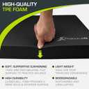 ProsourceFit Exercise Balance Pad, Non-Slip Cushioned Foam Mat & Knee Pad for Fitness and Stability Training, Yoga, Physical Therapy