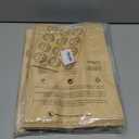 2 x Pack of 35 Paper Bread Bags for Homemade Bread, Paper Bakery Bag for Baked Food Packaging Storage, Large Kraft Paper Bread Loaf Bag with Window Label Seal Sticker included Pack of 35,12.5x8.3x4 Inches