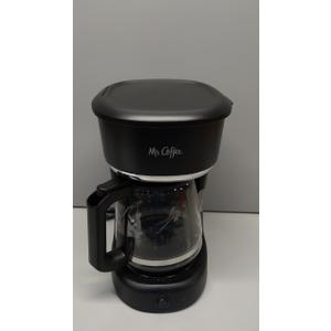 Mr. Coffee® 5-Cup Mini Brew Switch Coffee Maker, Black