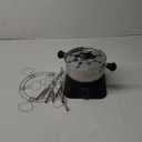 FOHERE 1500W Electric Fondue Pot Set, 1.4QT Non-Stick Electric Fondue Pot with 8 Color-Coded Forks, 6 Pcs Cups and Anti-Scald Handle, Precise Temperature Control for Cheese,Chocolate,Oil and Broth