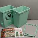 Farm Egg H
Chicken Feeder & 3 Gallon Waterer Set - Hanging Poultry Feeder With Anti-Roosting Caps
older