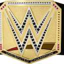 Mattel WWE Championship Title, Undisputed WWE Universal Championship Role-Play & Costume Accessory, Wearable Leather-like Belt 3+ Feet