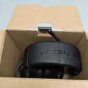 BJKing AM/FM Radio Headphones with Digital Display, 30dB AM FM Hearing Protection Safety Ear Muff, Ear Protection Headphone for Mowing, Landscaping, Shooting and Construction-Black