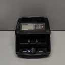 Professional Money Counter Machine with UV/MG/IR/DD Detection, High-Speed 1000 Bills per Minute, USD and EUR Support, External LCD Display,Black