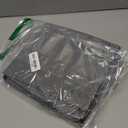 combocube 3 Pack Closet Organizers and Storage Containers, Clothes Storage Bins, Storage Bags with Large Clear Window & Handles for King Comforter, Pillow, Quilt, Bedding, Clothes (Small)