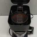 Amazon Basics 5 Cup Drip Coffee Maker, Coffee Machine with Glass Coffee Pot (0.8 Qt), Auto Shut-off, Auto Pause, Removable Filter Basket, Matte Black