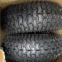 GICOOL 13x5.00-6 Rubber Lawn Mower Tire and Wheel, 2 Pcs Replacement 13x5-6nhs Riding Mowers Lawn Pneumatic Tire with Bearing Bore 3/4" & 5/8", 3" -4.5" Centered Hub