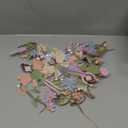 Cheerland Fairy Party Banner Garden Fairy Garland Enchanted Flower Hanging Fairies Decor for Woodland Birthday Girl Baby Shower Fairytale Classroom Onederland First Bday Tea Party Decorations 2pcs