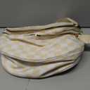 Cross Body Bag for Women Bum Bag Checkered Belt Bags Fanny Packs for Girls Travel Purse Fashion Waist Packs Crossbody Nylon Purse Trendy Shoulder Bags for Womens (One Size)