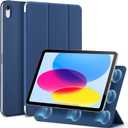 ESR for iPad(A16) 11th/10th Generation Case(2025/2022,10.9 Inch), Convenient Magnetic Attachment, Two-Way Trifold Stand, Lightweight Protection, Auto Sleep/Wake, Rebound Series, Blue