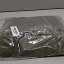 Dog Winter Raincoat, Waterproof Warm Jacket with Velvet Lining for Cold Weather, Windproof Insulated Rain Coat with Reflective Strips for Large Big Dog (Green, L)