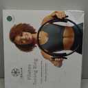 Gaiam Pilates Ring Fitness Circle - Lightweight & Durable Foam Padded Handles, Flexible Resistance Exercise Equipment for Toning Arms, Thighs/Legs & Core (15", Black)