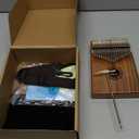 Kalimba Thumb Piano 17 Keys RANMING Mbira Finger Piano Kalimba Gifts for Adults With Portable Handbag and Tune Hammer Thumb Pianos Finger Harp (Acacia-Plus)