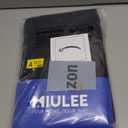 MIULEE Black Blackout Curtains for Bedroom Living Room 63 Inches Long 2 Panels, Thermal Insulated Room Darkening Drapes Solid Grommet Top Noise Reduction Light Blocking Halloween Window Treatments