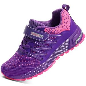 KUBUA Kids Sneakers for Boys Girls Running Tennis Shoes Lightweight Breathable Sport Athletic Purple B Size US 10 Toddle, Size 28 KUBUA Kids Sneakers for Boys Girls Running Tennis Shoes Lightweight Breathable Sport Athletic Purple B Size US 10 Toddle, Size 28