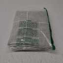 ZeeMart Boho Grid Table Cloth with Tassels (Sage Green, 60" x 84"), Heavy Weight Linen Checked Embroidered Farmhouse Tablecloth, Water Resistant Rectangle Green Tablecloths (84" x 60" (Rectangular), Tassel/Green)