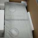 33 Inch Double Bowl Kitchen Sinks Drop In  Delironexu 16 Gauge Stainless Steel Kitchen Sink Double Bowl, 33x19 Drop In Double kitchen sink with Brushed Finish, 6 Inch Deep 50/50 Overmount Sink