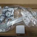 A-Premium Rear Passenger Side Power Window Regulator with Motor (2-Pin)