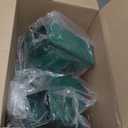 BeneLabel A-Frame 2 Swing Set Brackets, Heavy Duty Steel Swing Set Hardware with Mounting Hardware, DIY Swing Set End Bracket Swing Set Kit for 2 (4x4) Legs & 1 (4x6) Beam, Green