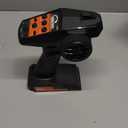 Hobby Fans RC Radio System 4CH 2.4G RC Transmitter with Receiver and Lanyard Anti-Jamming Remote Controller for RC Car Crawler Boat (Black & Orange)