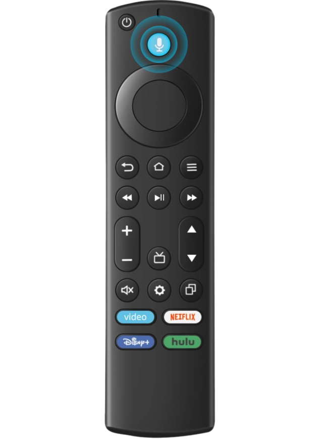 Replacement Voice Remote Control for AllInsigniaFireSeries & TV Stick(2nd/3rd Gen/4K Select/Plus/Lite/4K Max)/NSRCFNA21 Remote for Pioneer/Hisense/OmniFireSeries Smart TV 3rd Gen and Cube
