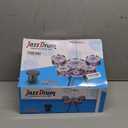 Toy Drum Set for Toddlers Upgrade Drums Kit Kids Jazz Drum Set with Stool, 5 Drums Percussion Musical Instruments Toys for 3 4 5 Year Old Boys Girls Gifts (Blue)