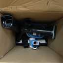 Shark UZ565H Pro Cordless Vacuum w/ Clean Sense IQ & MultiFLEX Technology, PowerFins Plus Brushroll, Duster Crevice Tool & Anti-Allergen Dusting Brush, Up to 40 Minute Runtime, White/Blue 