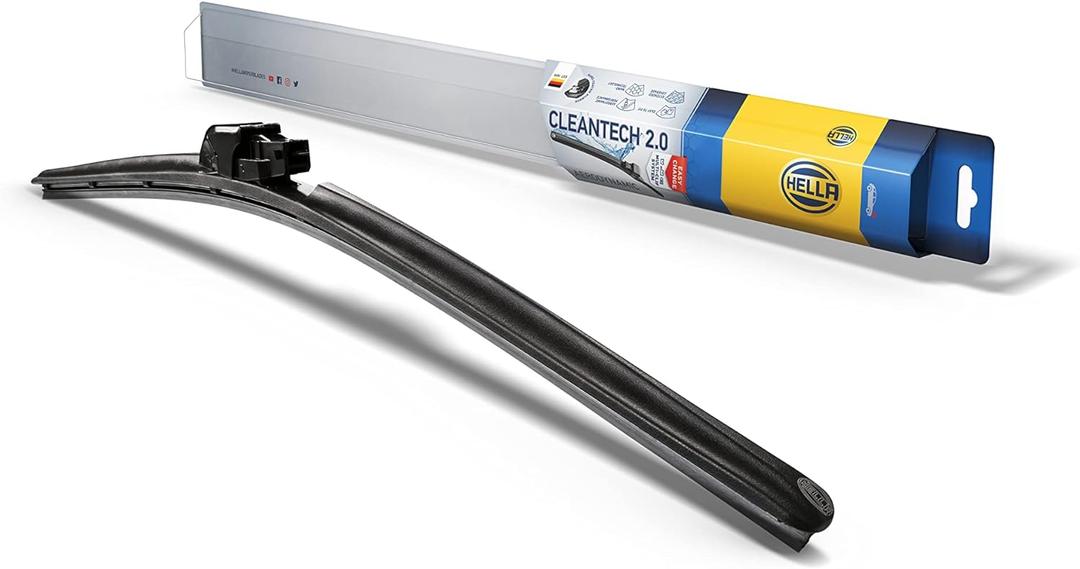 Hella OE Quality 30 Inch All Seasons Nano-Coated Cleantech Wiper Blade (Single Blade) fit select BMW Ford Toyota / 358054301
