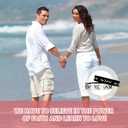 6 x Bible Verse Bracelet With NFC - Christian Scripture Bracelets for Men, Women and Teens - Daily Bible Verse Gifts for Halloween, Christmas (white)