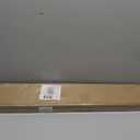AIRLAJYID Cordless Vinyl Mini L Blinds 54" W x 72" H, 1" Slat White Horizontal Windows L Blind for Door, Shades, Camper, Light Filtering, Interiors, Arrive 1/2 Inch Narrower Indoor