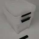 IRIS TB-17 19 Quart Stack & Pull Clear Box with Black Handles - 6 Pack