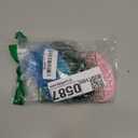 Silicone Body Scrubber Exfoliating 3 Pack, Shower Scrubber for Body,Loofah Alternative for Women Men, 2 in 1 Bath and Shampoo Brush with Handle,Body Exfoliator Tool for Skin, Back,Showering (3Pack-Black Blue Pink)