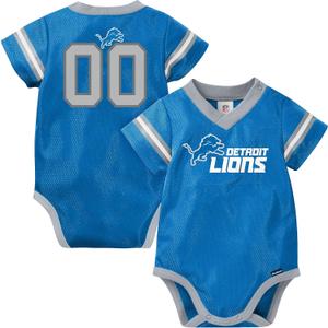 Gerber Unisex Baby Nfl Team Jersey Onesie Bodysuit (3-6 M, Team Color)