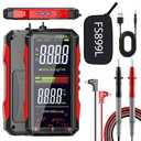 USB Rechargeable Digital Multimeter, 2026 Upgraded Fs899l Multimeter, Automatic Digital Display Multimeter Tester for Home and Industrial Electrical Issues, Multimeter Tester (FS899L)