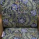 Arden Outdoor Deep Seat Cushion Set (4-Pack), 24 in x 24 in, Weather-Proof, Rain-Proof, Fade Resistant Patio Cushion for Chair, Sofa, and Couch Sapphire Morrison Floral