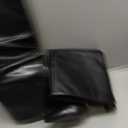 Modatope Knee High Boots Women Fold Over Knee High Boots Chunky High Heels Long Boots Zipper Pointed Toe Dress Tall Boots for Women (8, Black Slouchy)