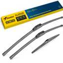 Oem Windshield Wipers Blades Replacement for Palisade,Discovery Sport,LEXUS GX460,Highlander Front & Rear Wipers for My Car,Automotive Replacement Windshield Wiper Blades 26"+20"+12-A (26 20 12-A Set of 3)