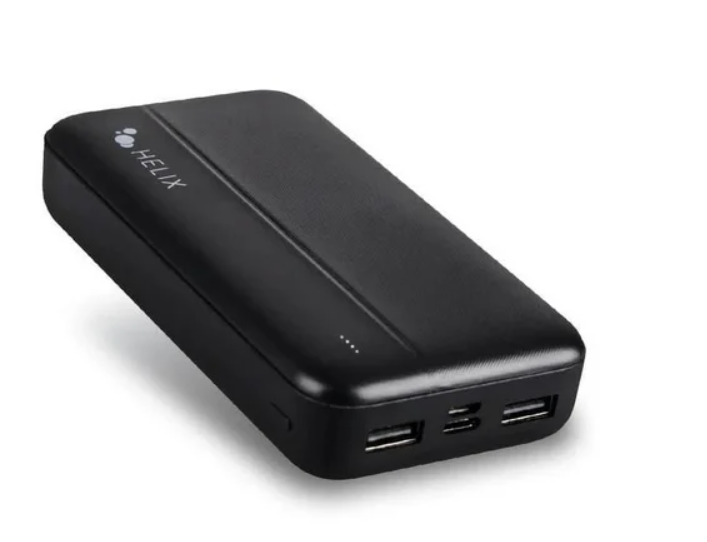 HELIX TurboVolt+ 10,000 mAh Power Bank USB-C & USB-A Ports