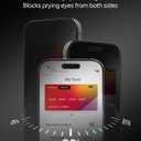 ZAGG Glass Elite Privacy Screen Protector for iPhone 17 Pro Max - 5X Stronger Tempered Glass, ClearPrint Technology for Smudge Free Clarity, Smooth Feel, Full Coverage, InvisibleShield, Easy Two-Step Installation