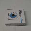 Secura 60-Minute Visual Countdown Timer, 7.5-Inch Oversize Classroom Visual Timer for Kids and Adults, Durable Mechanical Kitchen Timer Clock with Magnetic Backing (Peony Color) 