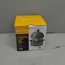 Annie & Mia Design Electric Egg Cooker, All Stainless Steel 7 Egg Capacity egg boiler, 360W, Hard, Medium, Soft Boiled Egg Poacher, egg steamer, Multi-function, Auto Shut-Off Function, BPA-free