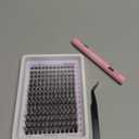 ALICE Lash Clsusters Kit Wispy Cluster Eyelash Extension Kit 168pcs 10-18mm Natural Lash Extension Kit Thin Band Individual Lashes Kit with Lash Glue Bond and Seal DIY at Home