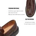 BEAUSEEN Women's Penny Loafers Slip On Comfortable & Lightweight Driving Moccasins Casual Office Work Flats Cute Business Dress Shoes, 7