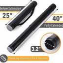 Mr. Pen- Poster Tube, 25" to 40", Extendable Poster Tube with Strap, Poster Carrying Case, 1 Pack