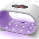 Akisey UV Light for Resin, TwoSided UV Resin Light with Adjustable Time Setting(2m, 3m, 5m), 36W Fast Curing Lamp for Molds DIY Craft Decor Jewelry Making