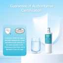 AQUA CREST 3US-AF01 Under Sink Water Filter, Replacement for Standard Filtrete 3US-AF01, 3US-AS01, Aqua-Pure AP Easy C-CS-FF, WHCF-SRC, WHCF-SUFC, WHCF-SUF Water Filter, NSF/ANSI 42 Certified, 2 Pack
