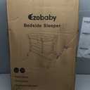 Ezebaby 3 in 1 Baby Bassinet Bedside Sleeper, Rocking Bassinet for Baby with Comfy Mattress & Breathable Full Mesh Sides, 7 Height Adjustable | Portable Crib for Newborns