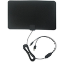1Pc 80 Miles Range Large Flat Indoor HD Digital TV Antenna Amplifier Booster HDTV Antenna Aerial for DVB-T Antenna TV HDTV Box