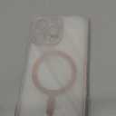 JETech Magnetic Case for iPhone 16 Pro Max 6.9-Inch, Camera Lens Full Protection, Compatible with MagSafe Wireless Charging, Shockproof Electroplated TPU Soft Clear Phone Cover (Desert Titanium)